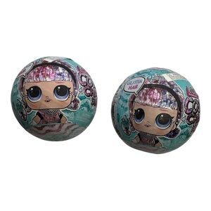 2x LOL Surprise Color Change Glitter Hair Dolls Sealed MGAโ Toy Balls